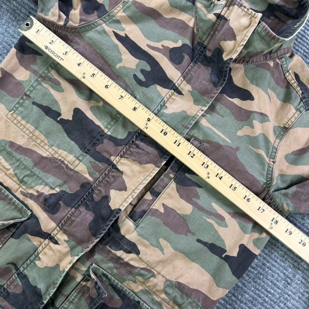 Madewell Camouflage Utility Jacket Women Small Lightweight Casual Outerwear Coat - Picture 7 of 16